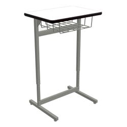 Classroom Select Advocate Pedestal Leg Single Student Desk Item Number 4000293