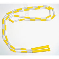 Image for Sportime Jump Rope with Plastic Links, 8 Feet, Yellow from School Specialty