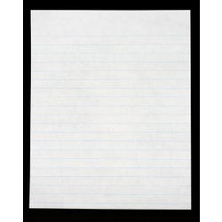 Image for School Smart Practice Composition Paper, 7 x 8-1/2 Inches, 3/8 Inch Short Way Ruled, White, 500 Sheets from School Specialty
