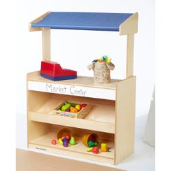 Image for Childcraft Market Stand With Canopy, 35-3/4 x 16 x 49-7/8 Inches from School Specialty