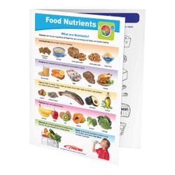 Image for Sportime Food Nutrients Visual Learning Guide, 4 Pages, Grades 1 to 4 from School Specialty