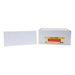 Image for School Smart Number 10 Envelopes, 4-1/8 x 9-1/2 Inches, White, Pack of 500 from School Specialty