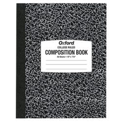 Image for Oxford Composition Notebook, 7-7/8 x 10 Inches, College Ruled, 80 Sheets from School Specialty