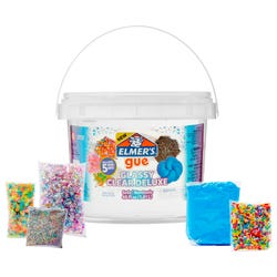 Image for Elmer's GUE Pre-Made Slime, 3 Lb Bucket, Clear with Mix-Ins from School Specialty