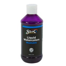 Image for Sax Liquid Washable Watercolor Paint, 8 Ounces, Red-Violet from School Specialty