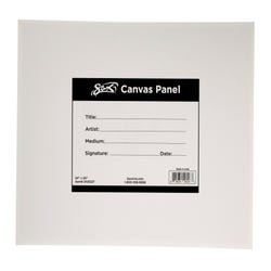 Image for Sax Genuine Canvas Panel, 24 x 30 Inches, White from School Specialty