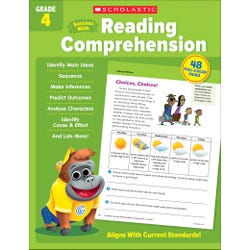 Image for Scholastic Workbook Success With Reading Comprehension, Grade 4 from School Specialty
