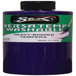 Sax Versatemp Washable Heavy-Bodied Tempera Paint, 1 Pint, Violet Item Number 1592669
