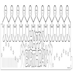 Hygloss Happy Birthday Crowns, Decorate Your Own, Item Number 1570399