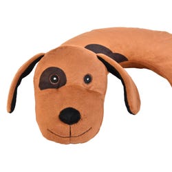 Image for Abilitations Weighted Dog Neck Pillow, 3 Pounds, Brown from School Specialty