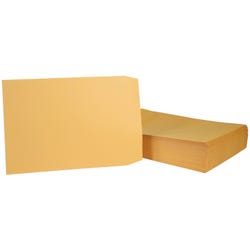School Smart Grip Seal Envelopes, 10 x 13 Inches, Kraft, Pack of 100 2013912