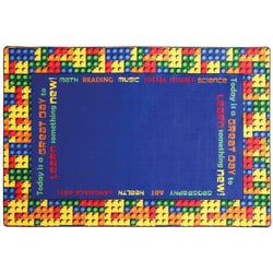 Image for Flagship Carpets Learning Blocks Carpet, 10 Feet 6 Inches x 13 Feet 2 Inches, Rectangle from School Specialty