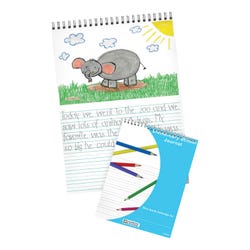 Hammond & Stephens Elementary Writing Journal, 8-1/2 x 11 Inches, 48 Sheets Item Number 1483030