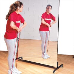 Image for Glassless Rolling Mirror, 48 x 72 Inches from School Specialty