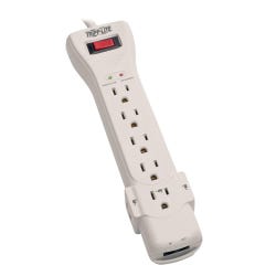 Image for Tripp Lite Surge Suppressor, 7 Outlets, 15 Foot Cord, 2520 Joules, Light Gray from School Specialty