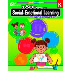 Shell Education 180 Days of Social-Emotional Learning, Kindergarten, Item Number 2089439