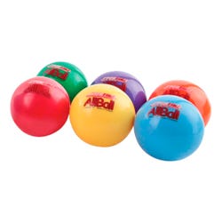 Image for Sportime Inflatable All-Balls, Multi-Purpose, 4 Inches, Assorted Colors, Set of 6 from School Specialty