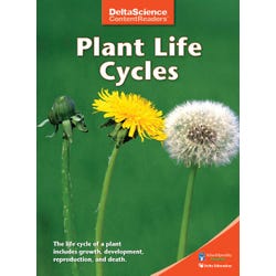 Image for Delta Science Content Readers Plant Life Cycles Red Book, Pack of 8 from School Specialty