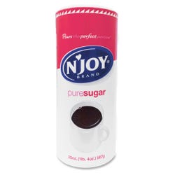 Image for NJoy Powdered Pure Cane Sugar, 20 oz Canister from School Specialty