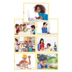 Image for Mojo Education STEAM is Everything Children's Puzzle Set, 7 Puzzles from School Specialty