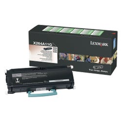 Image for Lexmark Ink Toner Cartridge, X264A11G, Black from School Specialty