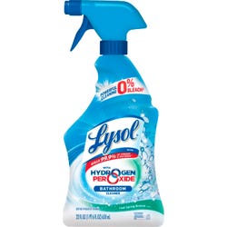 Image for Lysol Bathroom Cleaner with Hydrogen Peroxide, 22 Ounces, Cool Spring Breeze from School Specialty