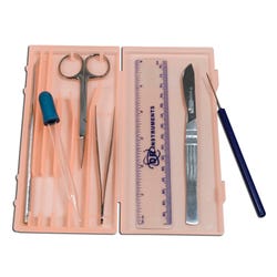 Image for DR Instruments Precision Dissection Kit with T-Pins, 13 Pieces with Case from School Specialty