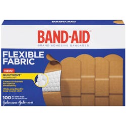 Image for Bandaid Flexible Band-Aid, 1 X 3 inches, Fabric, Pack of 100 from School Specialty