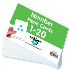 Image for Achieve It! Number Flash Cards from School Specialty