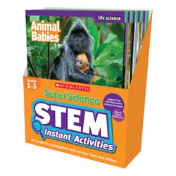 Image for Scholastic SuperScience STEM Activity, Set of 30, Grades 1 to 3 from School Specialty