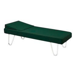 School Health Recovery Couch with Chrome Legs, 26 x 72 x 20 Inches 4001385