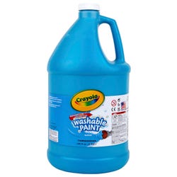 Image for Crayola Washable Paint, Turquoise, Gallon from School Specialty