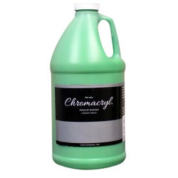 Image for Chromacryl Students' Acrylics, Light Green, Half Gallon from School Specialty