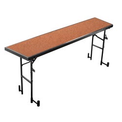 Image for National Public Seating Tapered Standing Choral Riser with Hardboard Surface - 96 x 18 x 32 inches from School Specialty