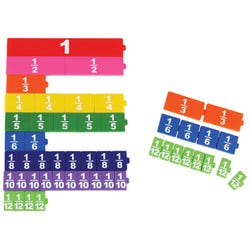Image for SI Manufacturing Connecting Mini Fraction Tiles, Set of 51 from School Specialty