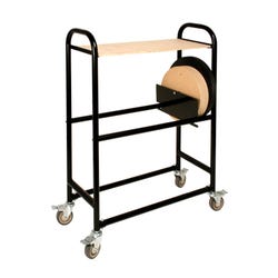 Image for Brent Batmobile Steel Cart, 47-3/4 x 14-1/2 x 36 Inches, Steel from School Specialty
