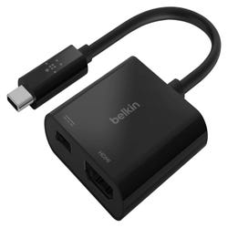 Image for Belkin USB-C to HDMI and Charge Adapter, Black from School Specialty