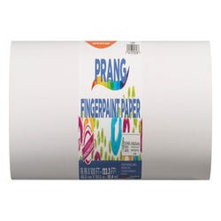 Image for Pacon Recyclable Finger Paint Paper Roll, 16 Inch x 100 Feet, 50 lb, White from School Specialty