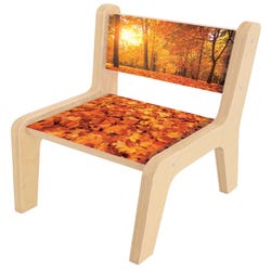 Image for Whitney Brothers Nature View Autumn Chair, 12-Inch Seat, 13-3/4 x 17 x 23-1/2 Inches from School Specialty