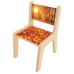 Image for Whitney Brothers Nature View Autumn Chair, 12-Inch Seat, 13-3/4 x 17 x 23-1/2 Inches from School Specialty