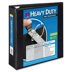 Image for Avery DuraHinge Heavy Duty View Binder, 3 Inch, EZD Ring, Black from School Specialty