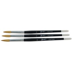 Sax True Flow Royale Synthetic Watercolor Brushes, Size 10, Pack of 3, Item Number 1567592