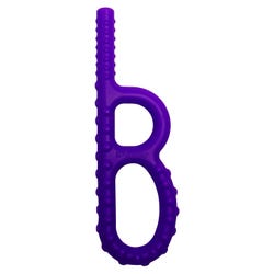 Image for ChuBuddy B-Buddy Hand-Held Chew Factor 2 Medium, Textured, Purple from School Specialty