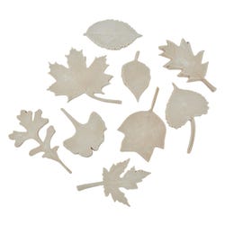 Image for Sax Leaf Prints, Assorted Sizes, Brown, Set of 10 from School Specialty
