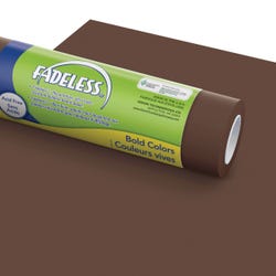 Image for Fadeless Paper Roll, Brown, 24 Inches x 60 Feet from School Specialty