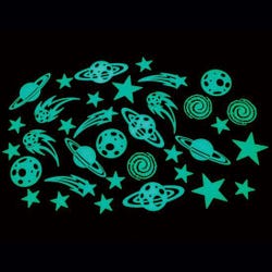 Image for Glow - in - the - Dark Planets & Stars from School Specialty