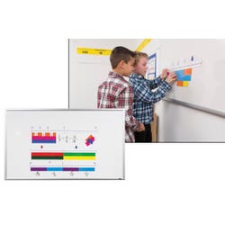 Image for Didax Magnetic Fraction Number Line, Grades 3 - 5 from School Specialty