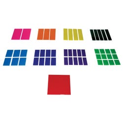 Image for SI Manufacturing Fraction Squares from School Specialty