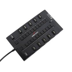 Image for Heart Zones 28 Port USB Charging Hub, Black from School Specialty