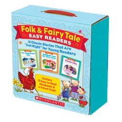 Image for Scholastic Folk and Fairy Tale Easy Readers, Set of 15 from School Specialty